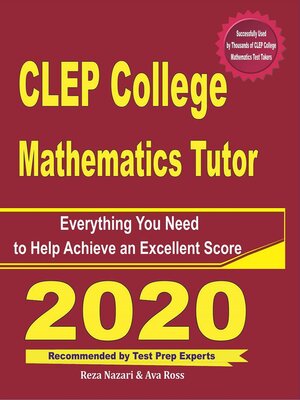 cover image of CLEP College Mathematics Tutor
